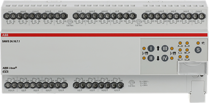 ABB Busch-Jaeger Schakel/Jaloezie aktor, residentieel KNX 24 voudig, 16 ampere - 9paa00000319134 - 20087860