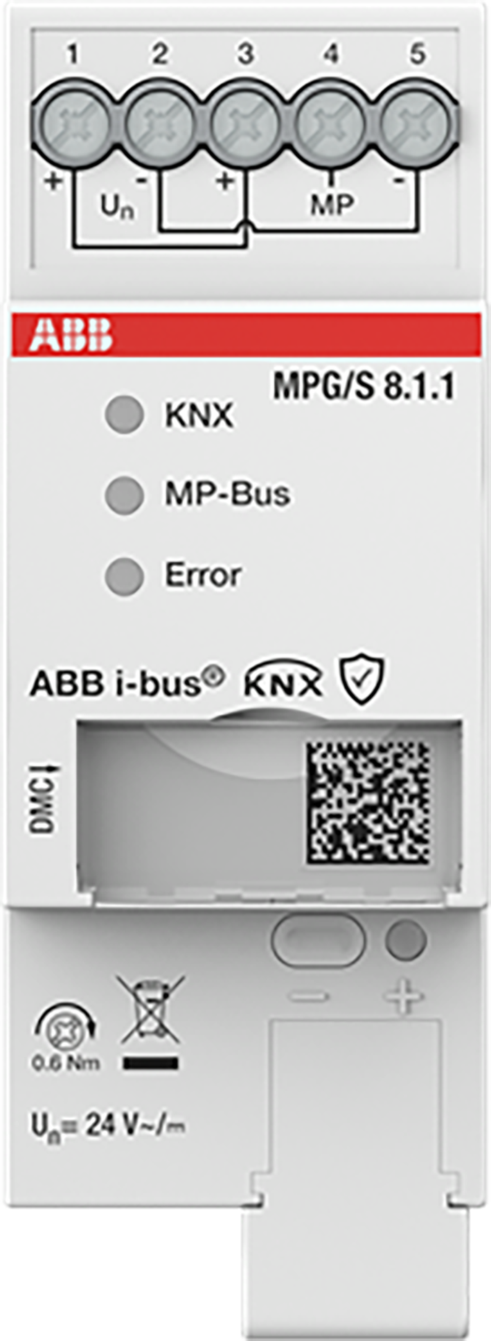 ABB Busch-Jaeger MPG/S8.1.1 KNX/MP-Bus Controller, MDRC - 9paa00000325544 - 20194605
