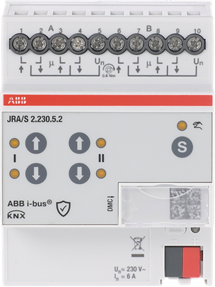 ABB Busch-Jaeger Jaloezie- en rolluikactuator Travel Det, 2-f, 230 V handmatige bedieni - 9paa00000328068 - 20087896