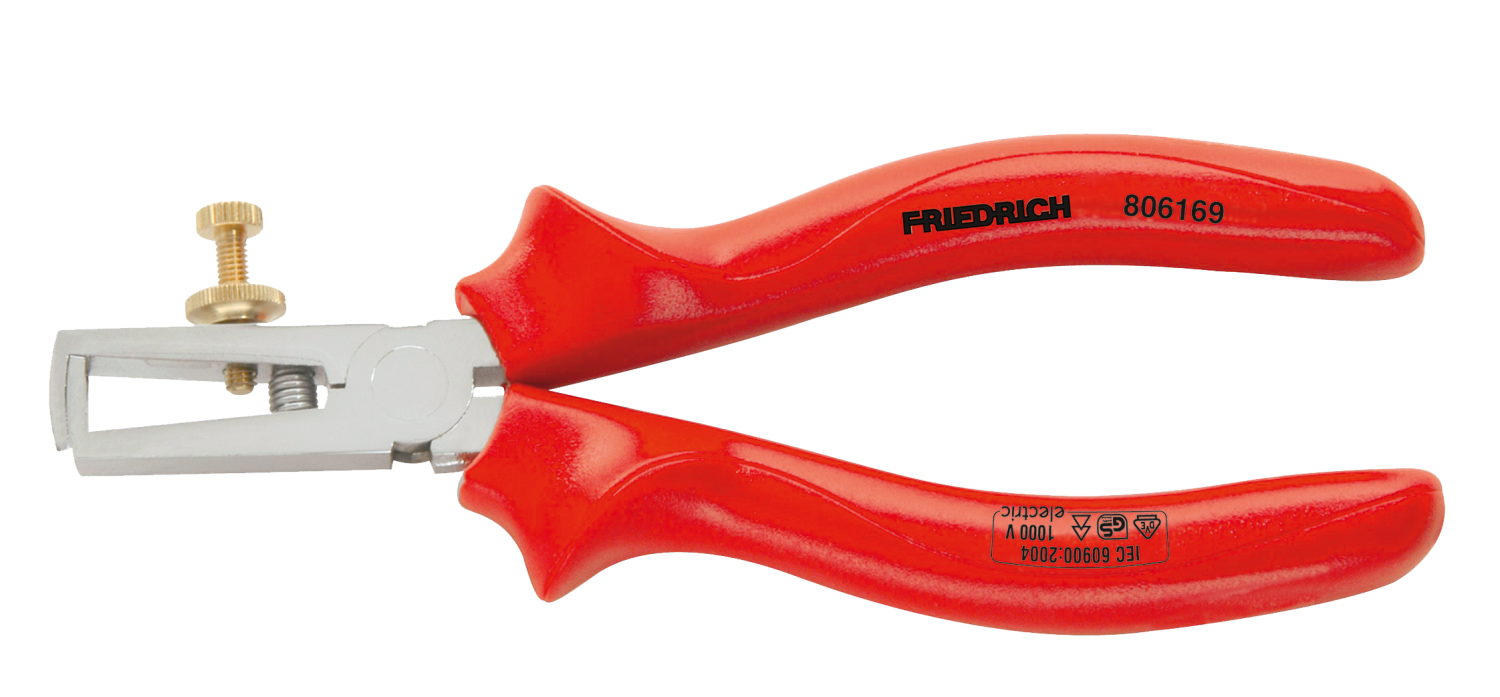 FRIEDRICH afstriptang 1000V VDE rood ge&iuml;soleerd 160mm - A9f86182 0a58 466d bc46 80f4537ece7c - 5015407