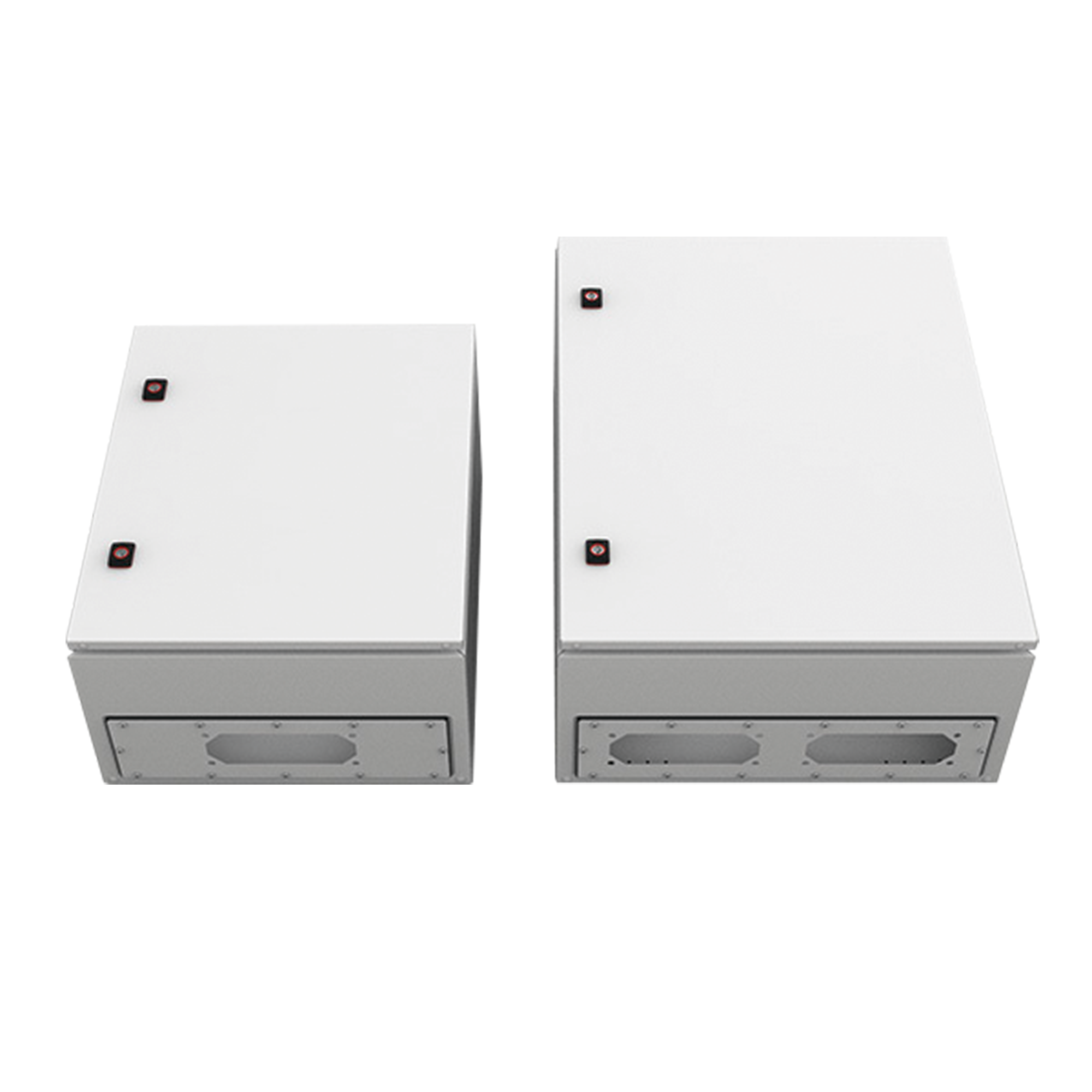 nVent HOFFMAN Adapter flensplaat, RAL7035 - Afa sq - 20128758