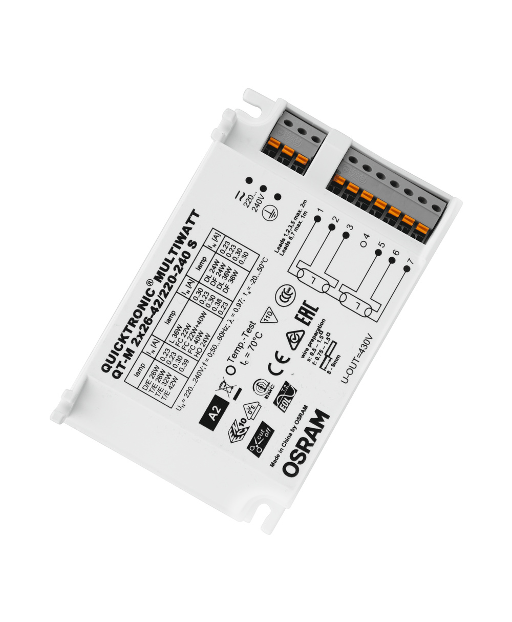 OSRAM quicktronic 84w 220-240v QTPM22642 - Asset 1875714 - 9311593