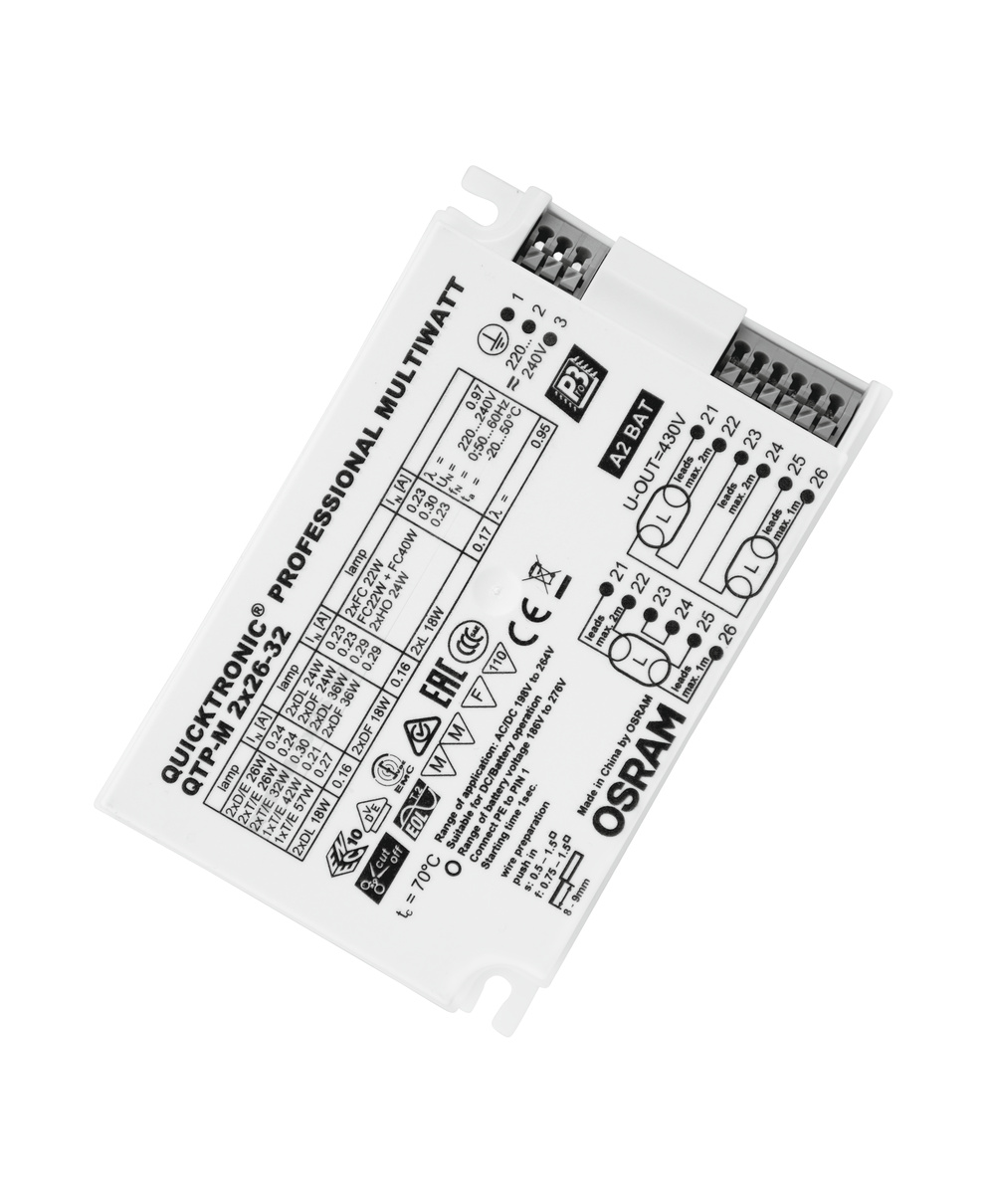 OSRAM quicktronic 71w 220-240v QTPM22632 - Asset 1875716 - 4019191