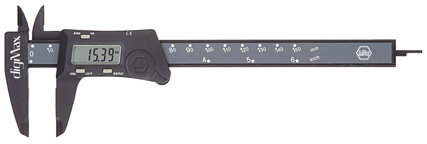 WIHA Digitale Schuifmaat DigiMax 4111 aflezing 0,01mm 150mm in blister - B57388b4 42da 44bd 99d5 1d3a388e11fe - 20013421