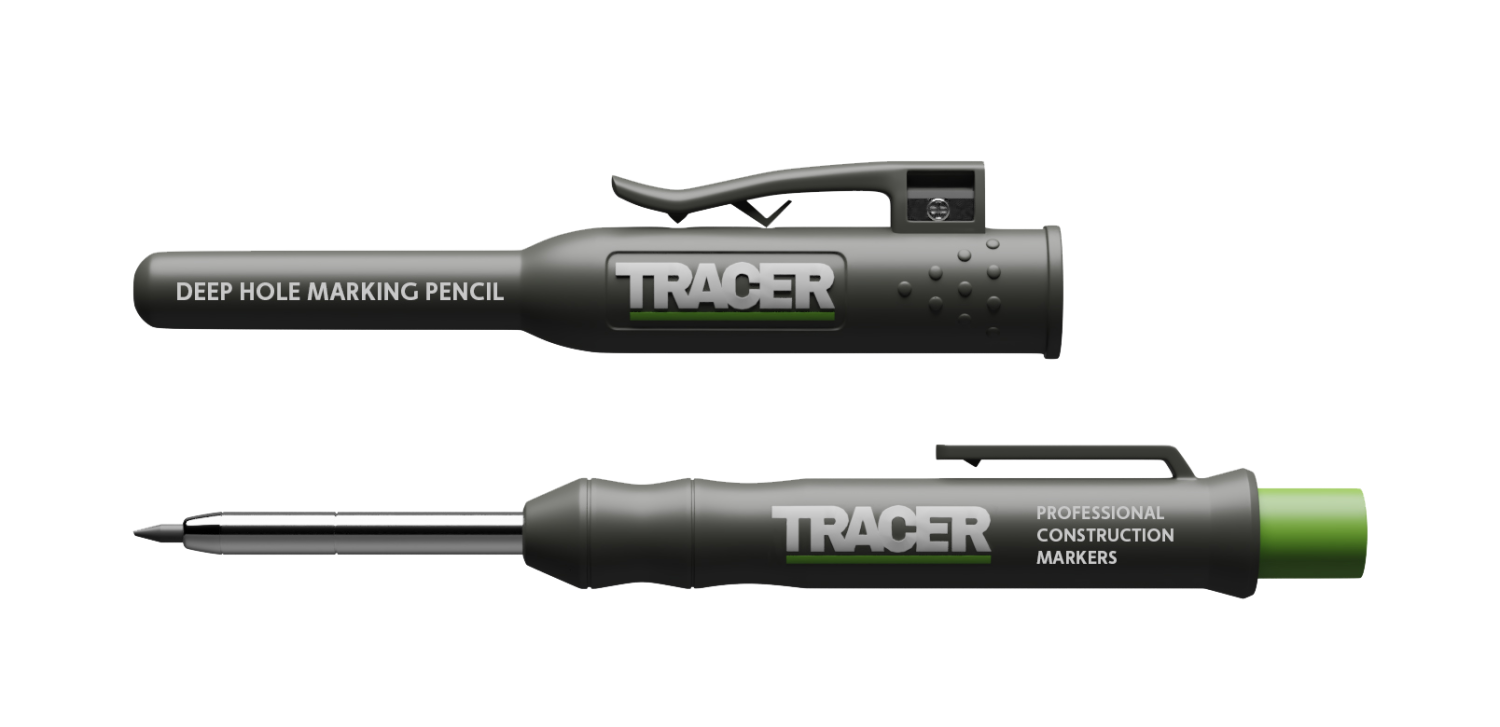 TRACER deep hole marker potlood + houder ADP2 - B737f33f cd56 43c7 b467 b6cad7f68649 - 11009793