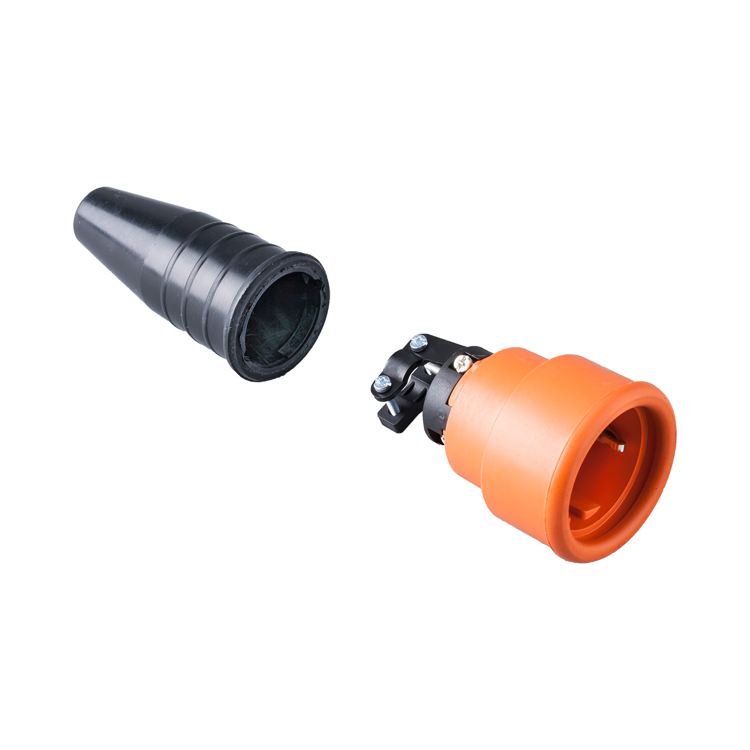Keraf Volrubber koppelcontactstop 16A 250V~ randaarde blok oranje - B957f7e3655b8875ac8fe76bc84fcac2 - 20157449