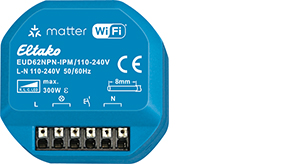 ELTAKO inbouw dimmer 300w EUD62NPN-IPM/110-240V wifi - Badc88de08cc036948cf24f497dccba3 - 11005469
