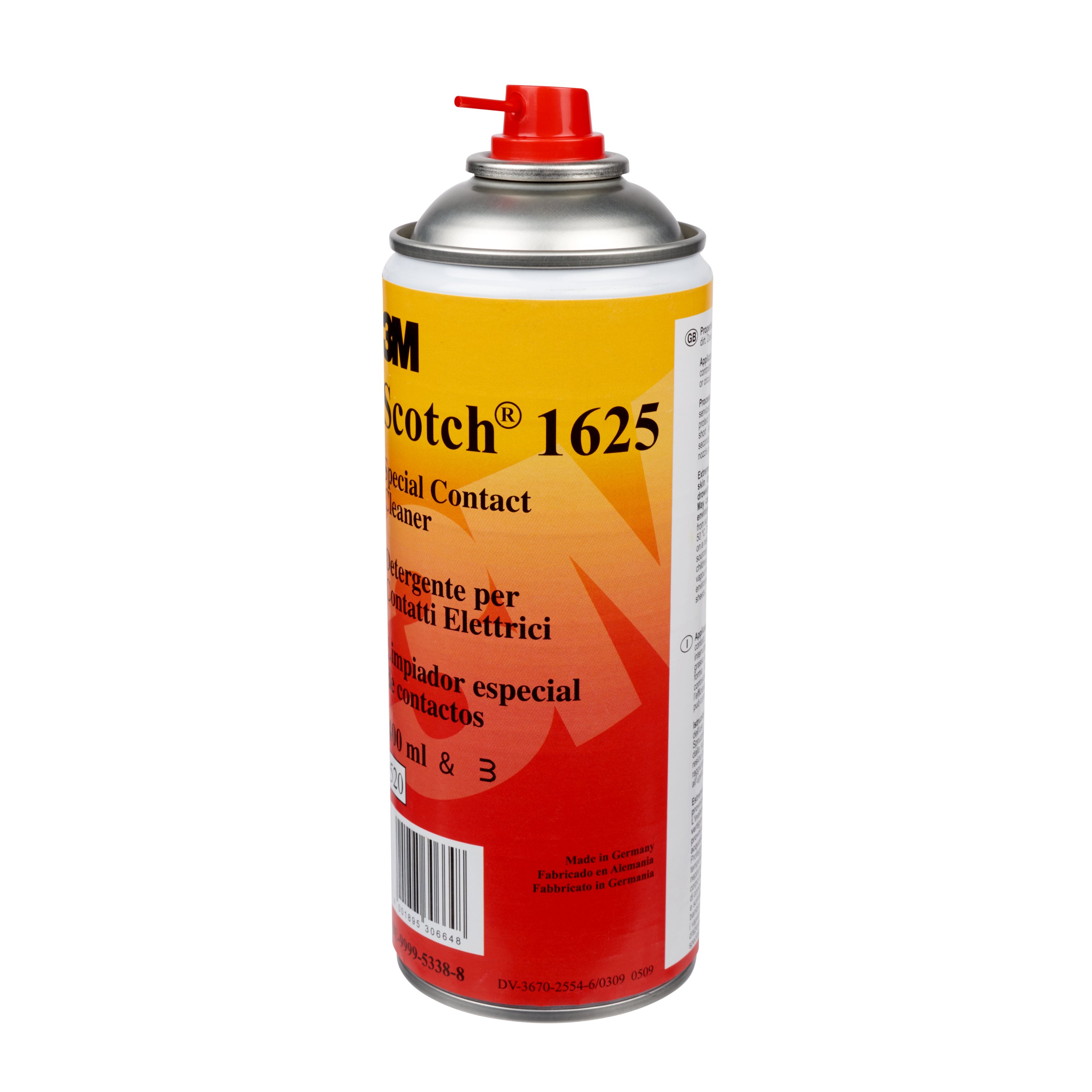 3M contactreiniger spray 400ml BUS1625 - C18907b8c1ddfd49835b1c86b56df1eb - 5036259