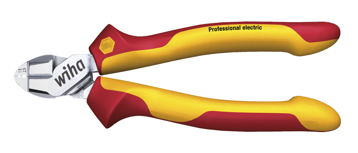 WIHA Afstrip/Zijkniptang Professional Electric 1000V VDE Z14006 160mm - D77c4c74 dcbc 4f6a 9246 da11f3f27667 - 20013218