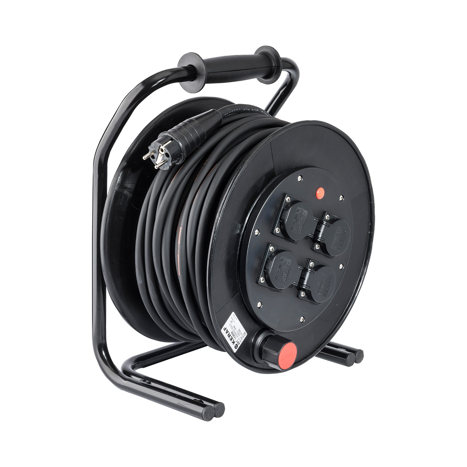 Keraf Kabelhaspel 40 m H07RN-F 3G2,5 4x mono kv zw - D7844c486e7c7816cca3b801fb04bc8e - 20157572