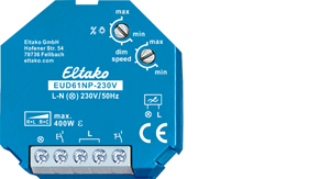 ELTAKO inbouw dimmer 20-400va eud61np-230v zonder nul - Dd750d316bfbd773d19a73be01393672 - 4280002