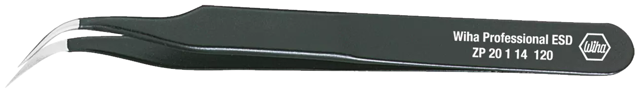 WIHA Precisiepincet Professional ESD ZP20114 120mm - Dfbf1e5c e403 4633 89e4 de96d8a3062b - 20013508