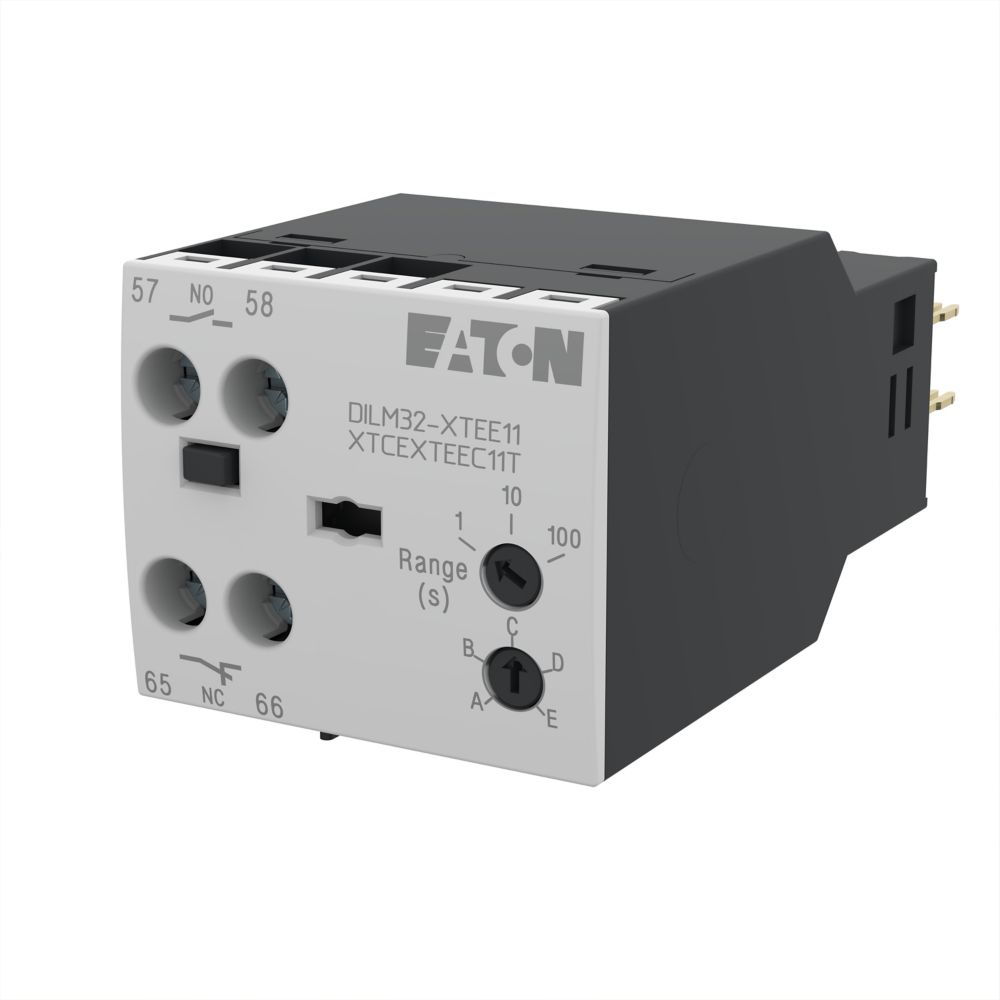 Eaton Tijdblok 0,05..100s, DILM7..32, DILMP20..45, DILA (24Vac/dc), 1m,1v - Eaton 101440 l - 20058543