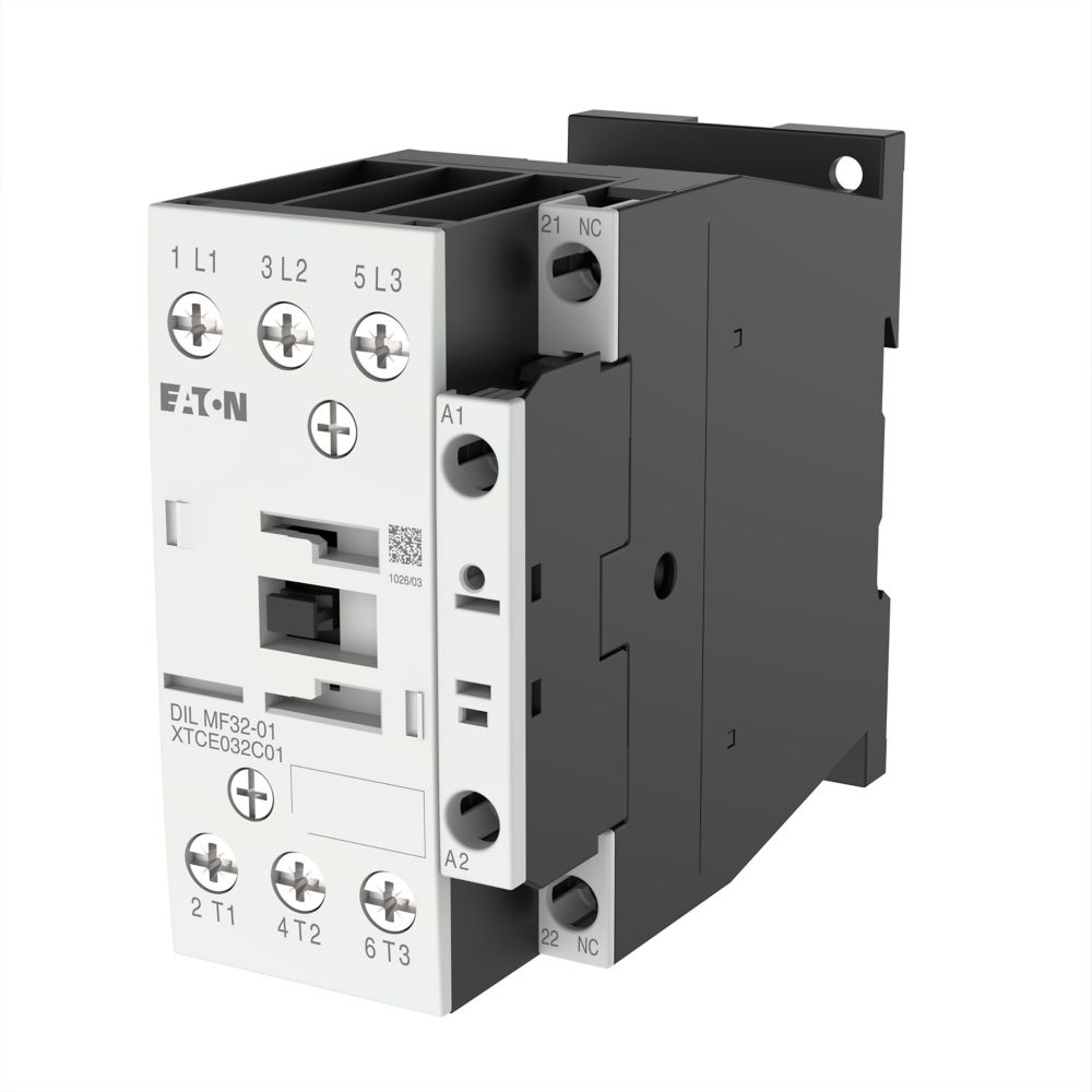 Eaton Magneetschakelaar DILMF32-01(RAC24) (24VAC 40/60Hz) 15kW, 0m, 1v - Eaton 104454 l - 20059045