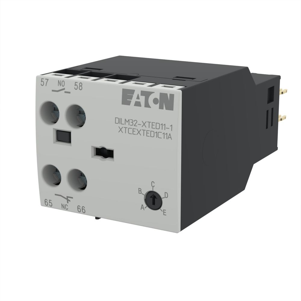 Eaton Tijdblok 5-100s, DILM7..32, DILMP20..45, DILA (24Vac/dc), 1m,1v - Eaton 104946 l - 20059100