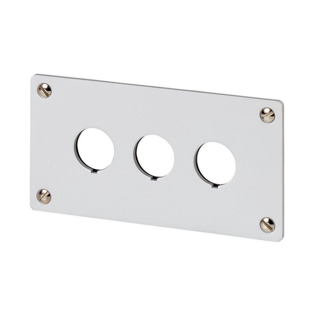 EATON inbouwplaat drukknop kast 3v M22-E3 - Eaton 1160pic 687 l - 11002365