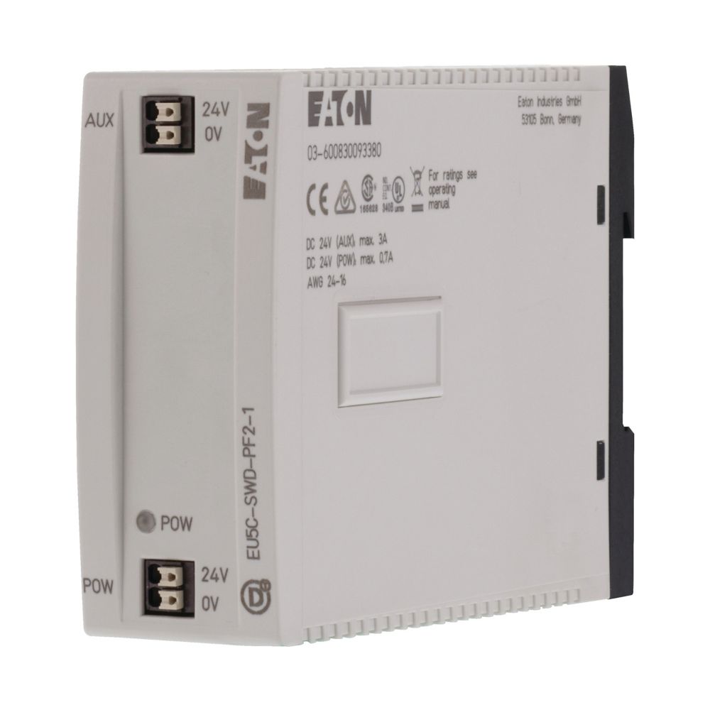 EATON smartwire voeding 24vdc EU5C-SWD-PF2-1 - Eaton 116380 l - 20059577