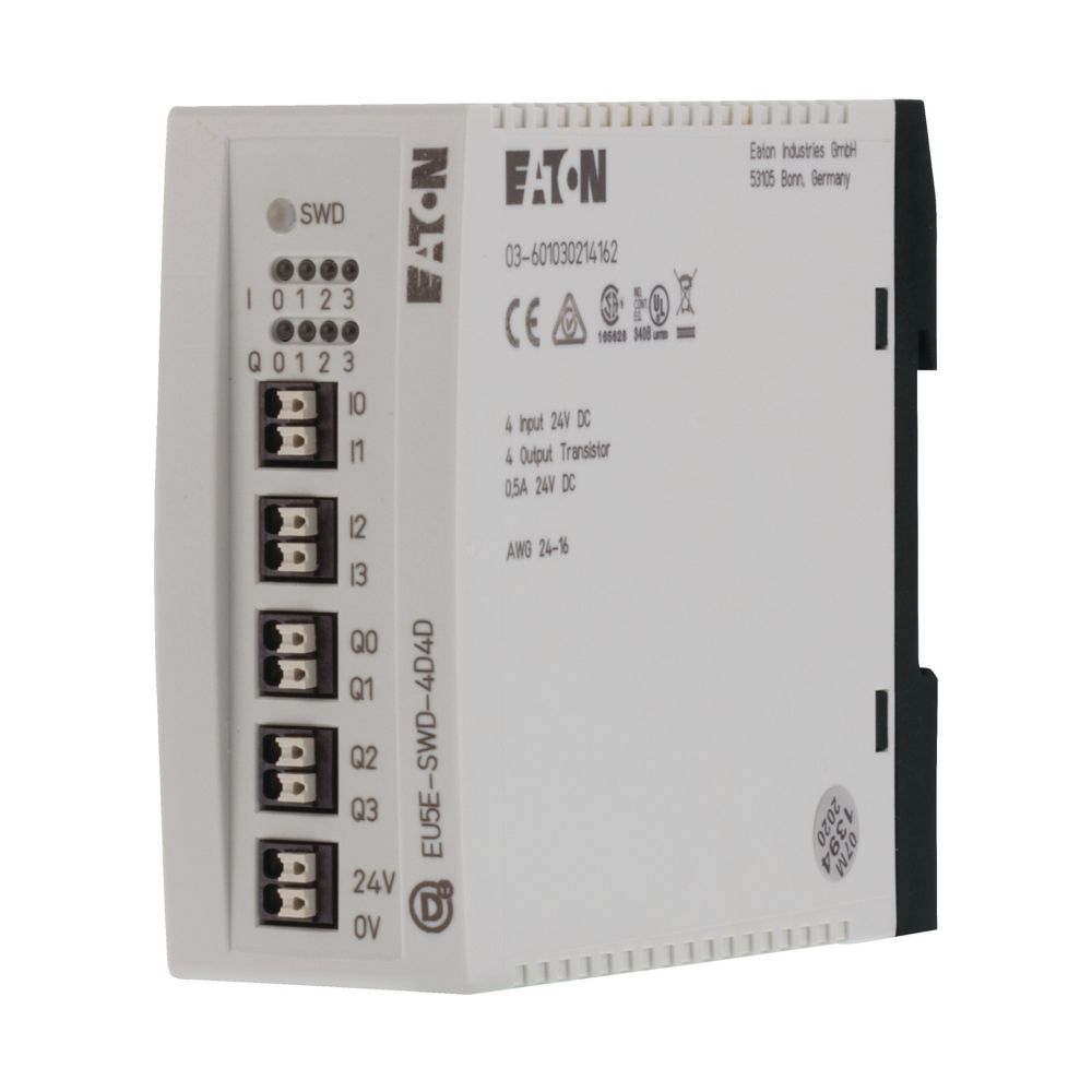 EATON digitale module 4in 4uit 24vdc EU5E-SWD-4D4D - Eaton 116382 l - 20059578