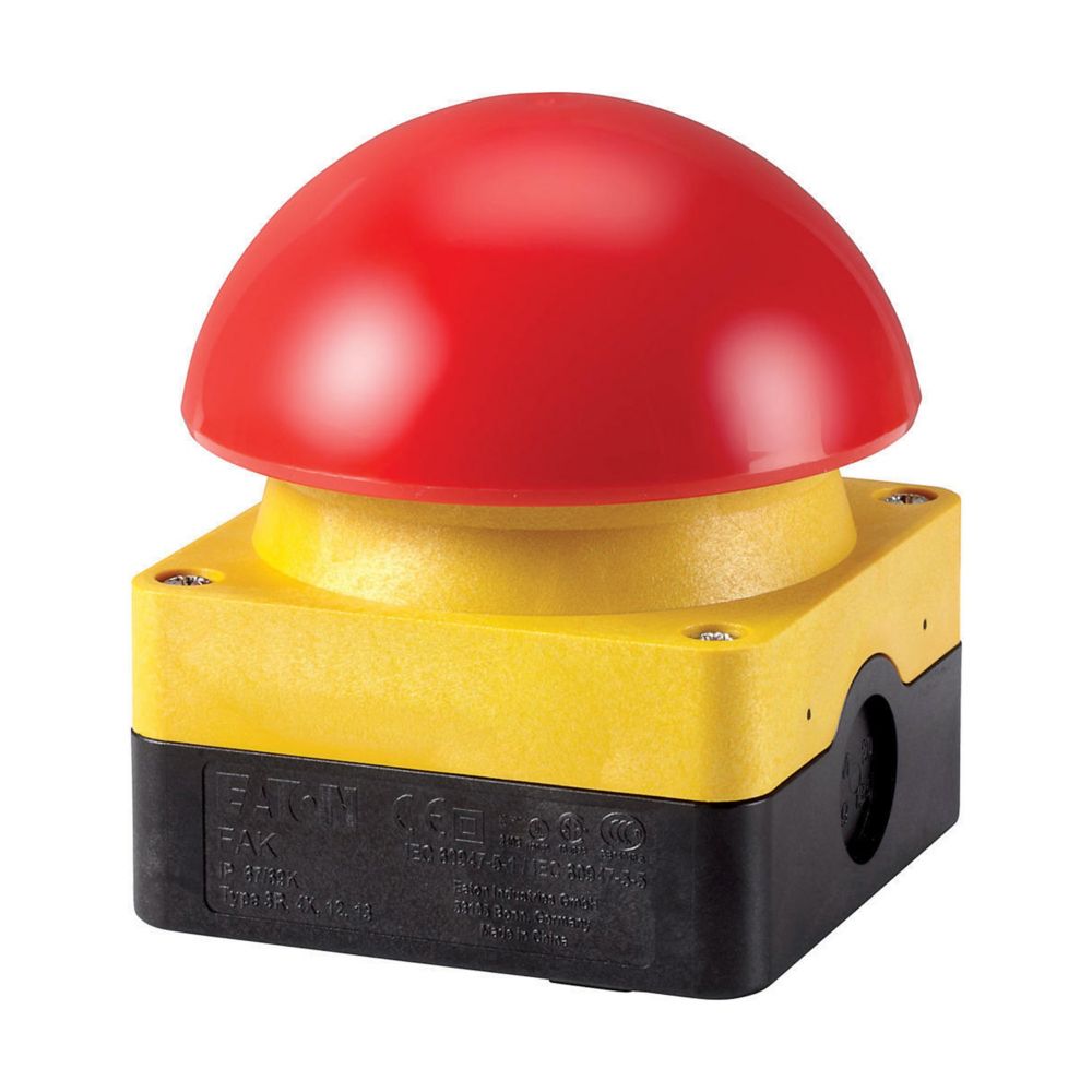 Eaton Voet-/slagdrukknop, 1 V, NOOD-UIT, opbouw - Eaton 116a063 l - 20065904