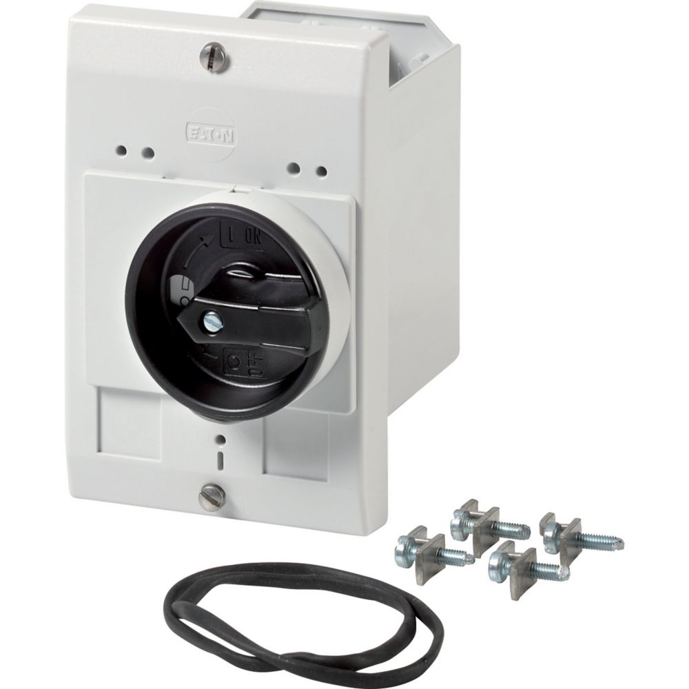 Eaton Kunststof kast inbouw voor PKZM0, IP65, draaiknop zwart/grijs - Eaton 1210pic 424 - 20057875
