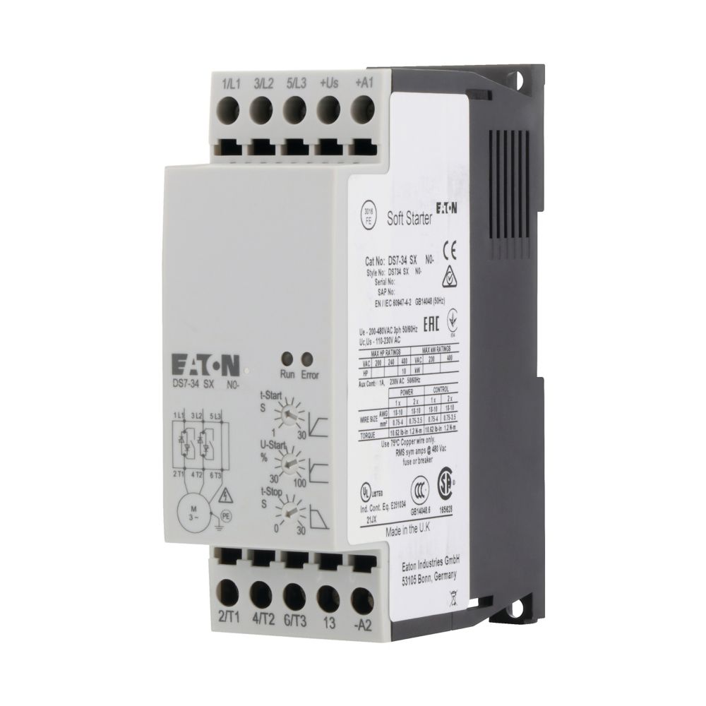 EATON softstarter 200-480vac 1.5kw 4a 134847 - Eaton 134847 l - 20060262