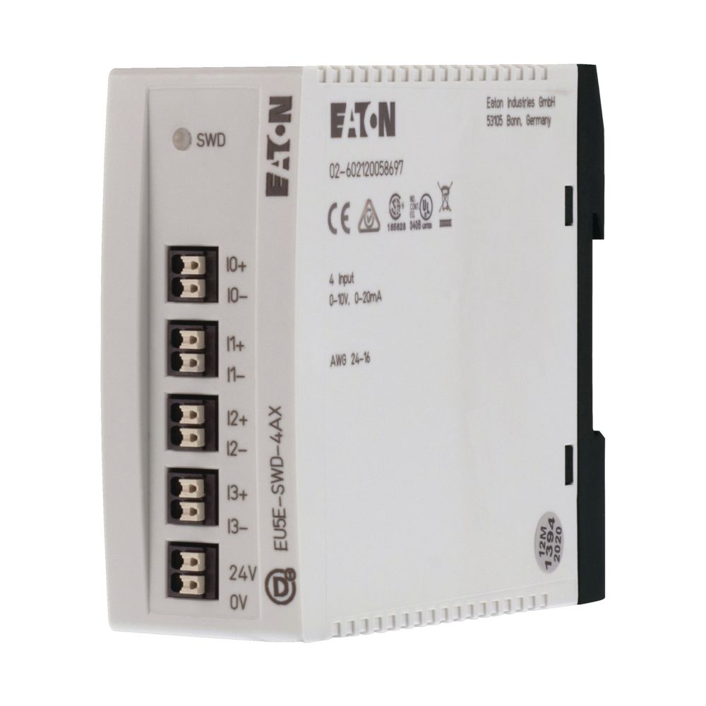 EATON analoog in 0-10v 0-20ma sw-dt 4 EU5E-SWD-4AX - Eaton 144062 l - 20060496