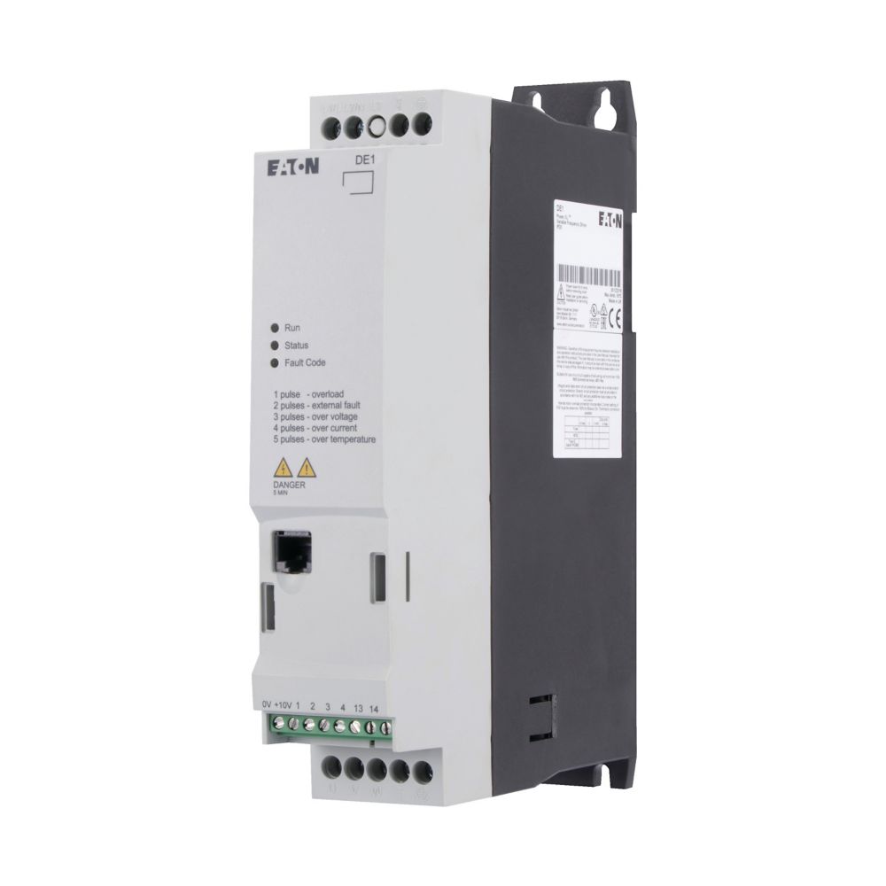 EATON frequentieregelaar DE1-122D3FN-N20N 2,3a, 0,37kw - Eaton 174327 l - 20061466