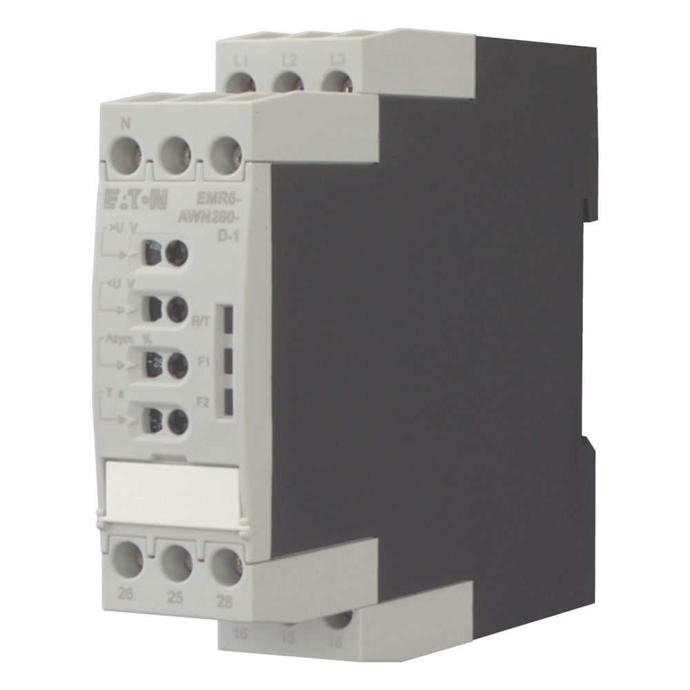 Eaton Fasevolgorde, fase-uitval, Over- of onderspanning, Asymmetrie, Nulleid - Eaton 184770 l - 20062074
