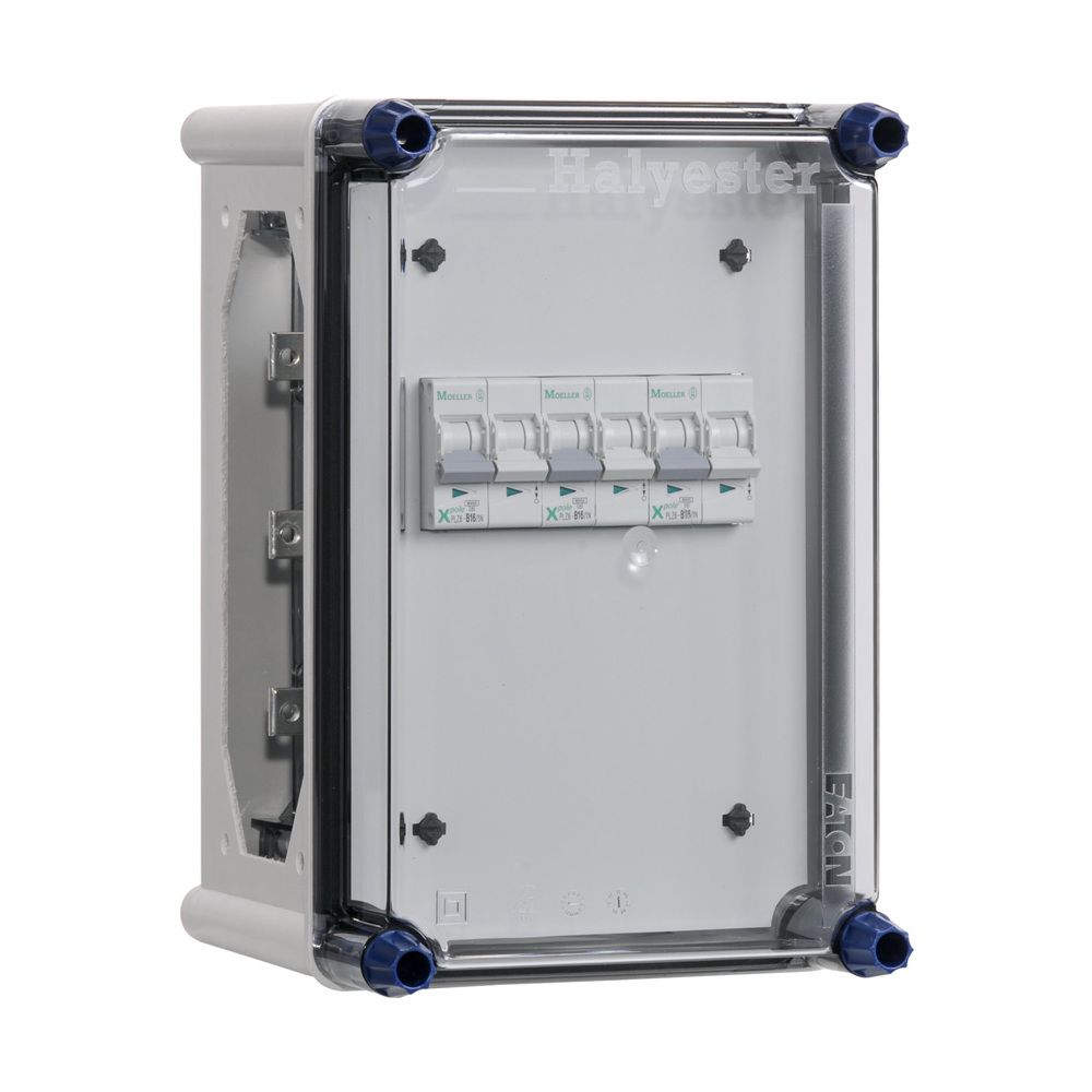 Eaton Lichtgroepenkast inst.aut. 3x16A incl. rails - Eaton 1861912 r - 20062469