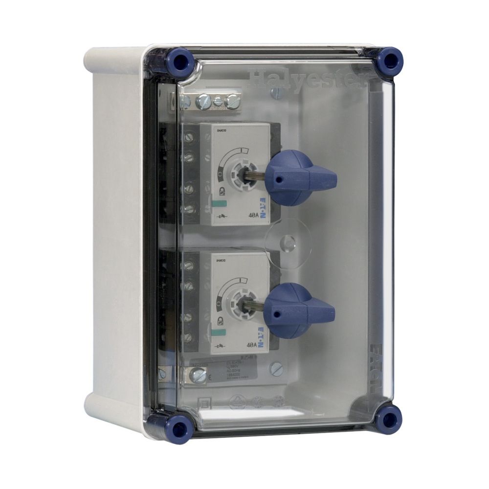 Eaton Schakelkast, 2x40A Duco 4p - Eaton 1864000 r - 20062571