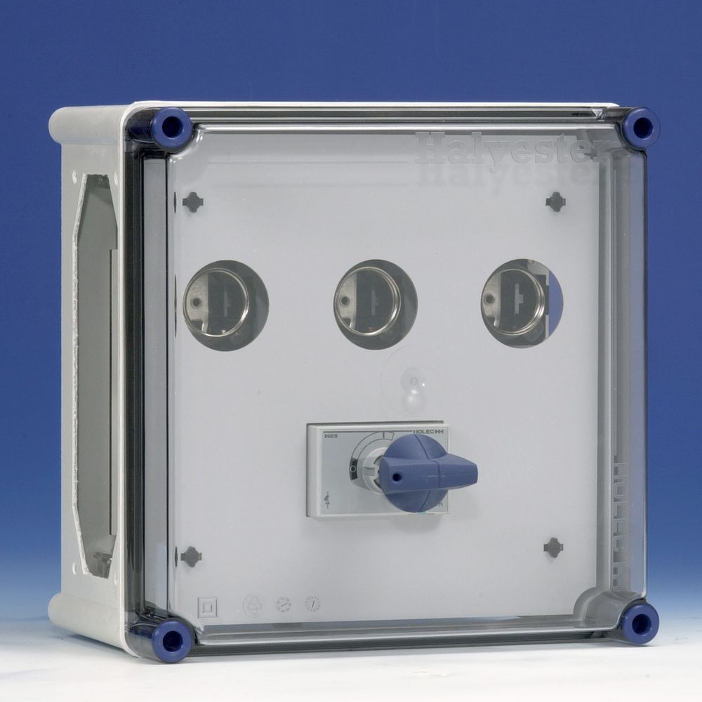 Eaton Schakelveiligh.kast 1x40A Duco 4p 3xDII - Eaton 1864010 r - 20062581