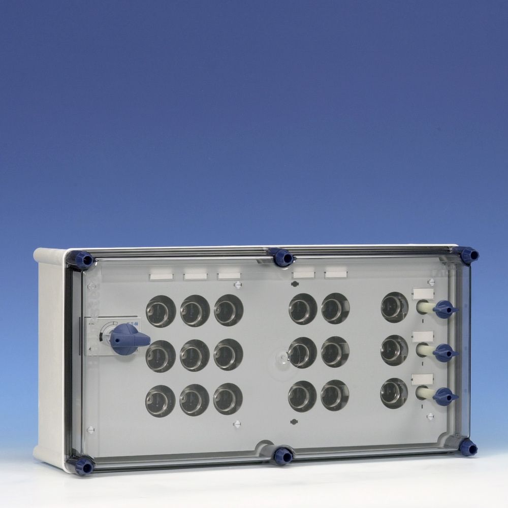 Eaton Licht-en krachtgr.kast 63A 4p 3xDII-5xDII + rails - Eaton 1864015 r - 20062586