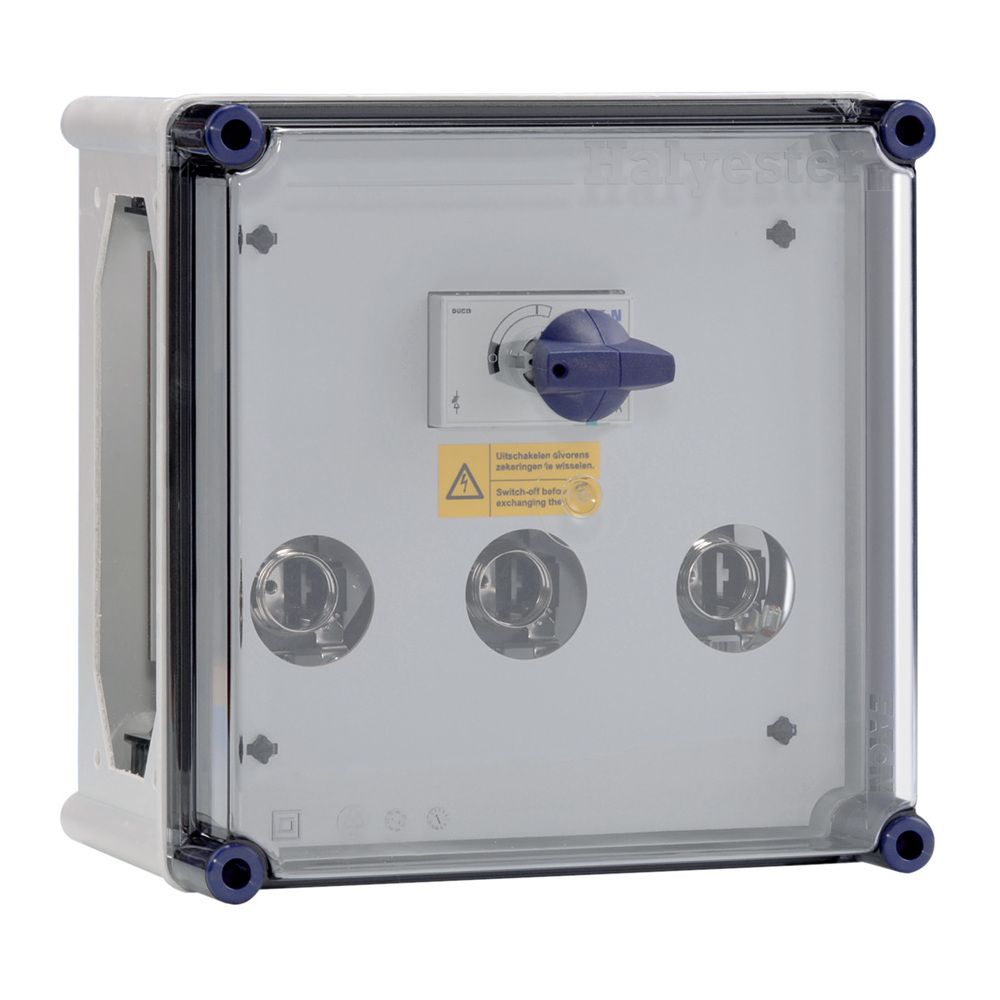 Eaton Schakelveiligh.kast 40A 4p Duco, 3xDII - Eaton 1864041 r - 20062609