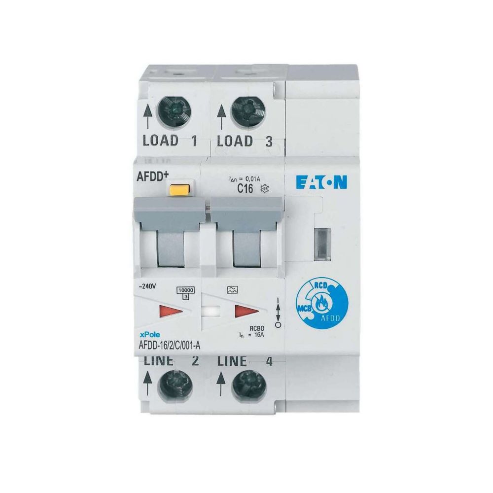 Eaton Vlamboogautomaat (AFDD) 16A 2p C-kar 10mA - Eaton 187207 bt - 20062870