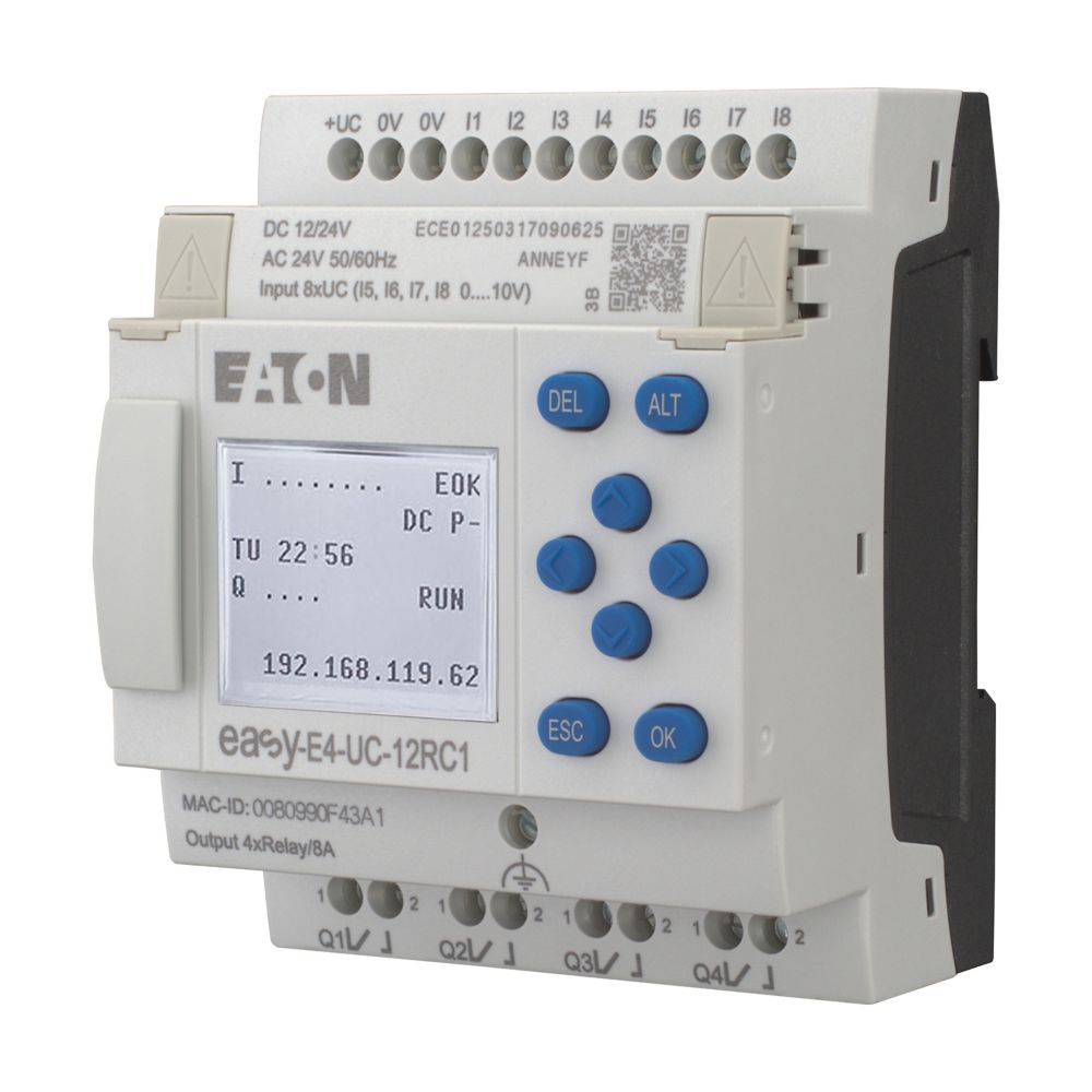 EATON EASY relais uitgang EASY-E4-UC-12RC1 - Eaton 197211 l - 20063668