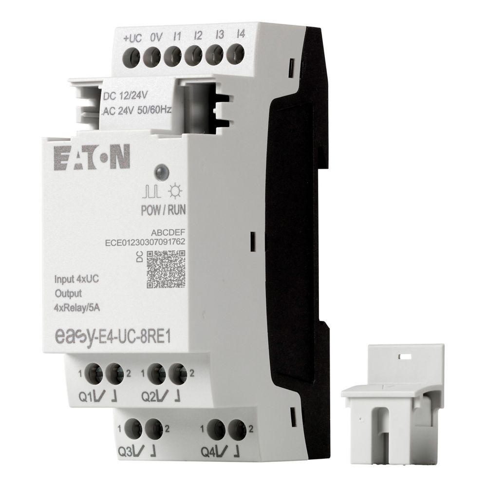 EATON easy uitbreiding 12-24v 4di 4re EASY-E4-UC-8RE1 - Eaton 197217 l - 20063671
