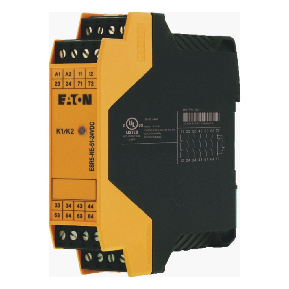 Eaton Contactuitbreiding (24V DC), 5 vrijgave paden , 1 meldcontact - Eaton ep 401063 l - 20069212