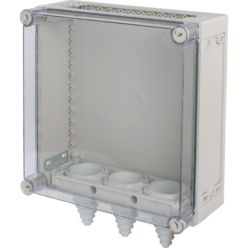 Eaton Kast Ci, HxWxD=375x375x175mm, deksel transparant, 3x kabelflens, boven - Eaton vt17613 l - 20058183
