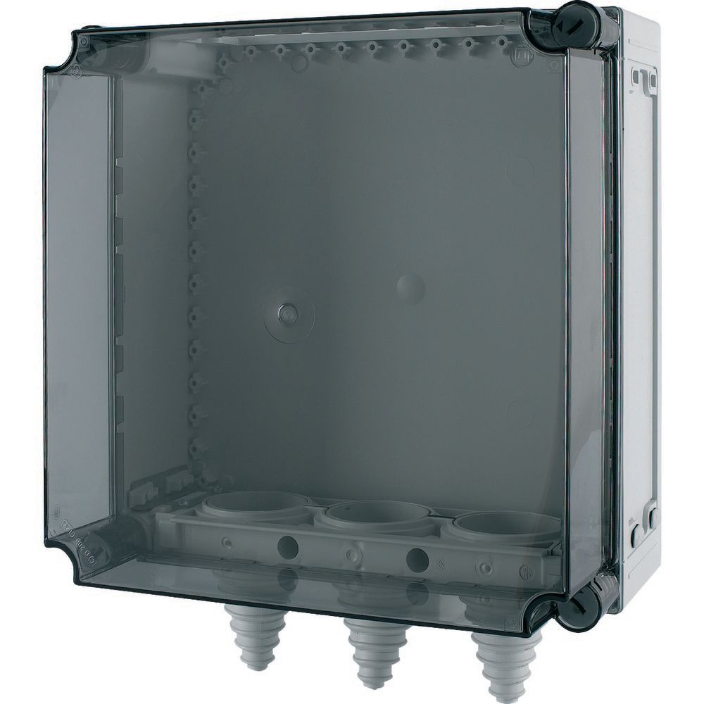 Eaton Kast Ci, HxWxD=375x375x225mm, deksel transparant, 3x kabelflens, boven - Eaton vt19218 r - 20058297