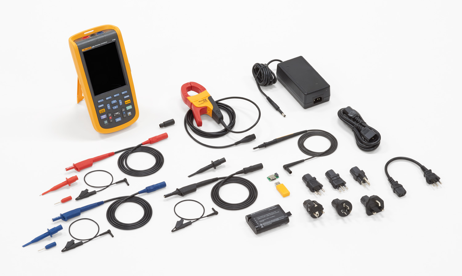 Fluke Industri&euml;le ScopeMeter 40MHZ, EU - F 125b 20a c - 20011834