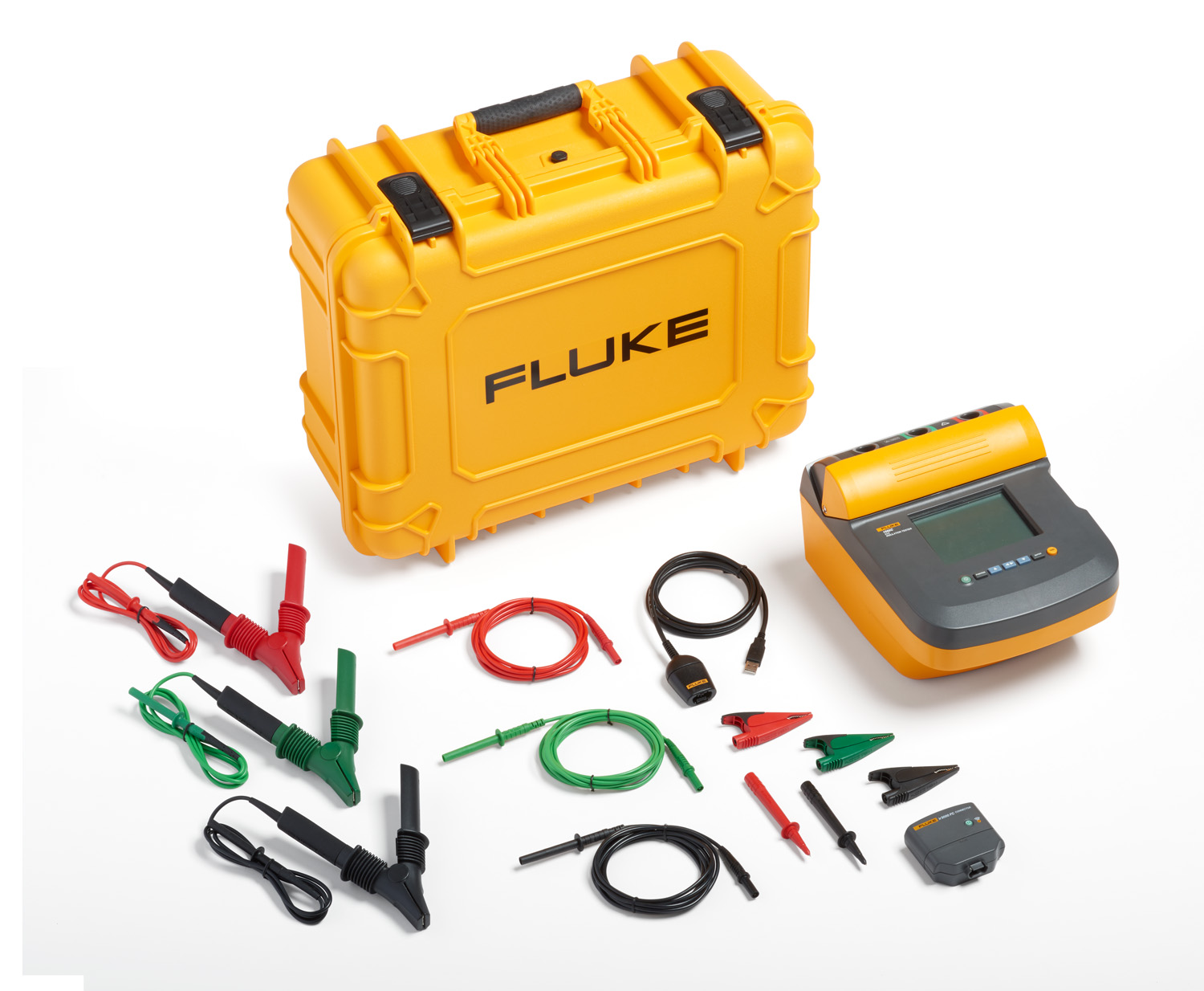 Fluke Isolatietesterset 5kV met IR3000 FC connector - F 1550c 5kv kit ir3000 01b c - 20011856