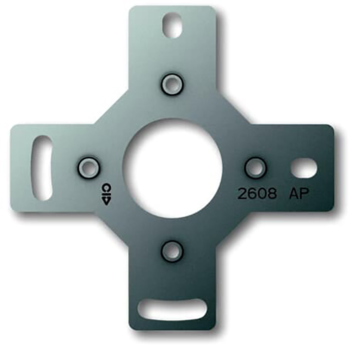 ABB Busch-Jaeger adapterplaat v lasdoos opb AP - F 2608ap - 20090250