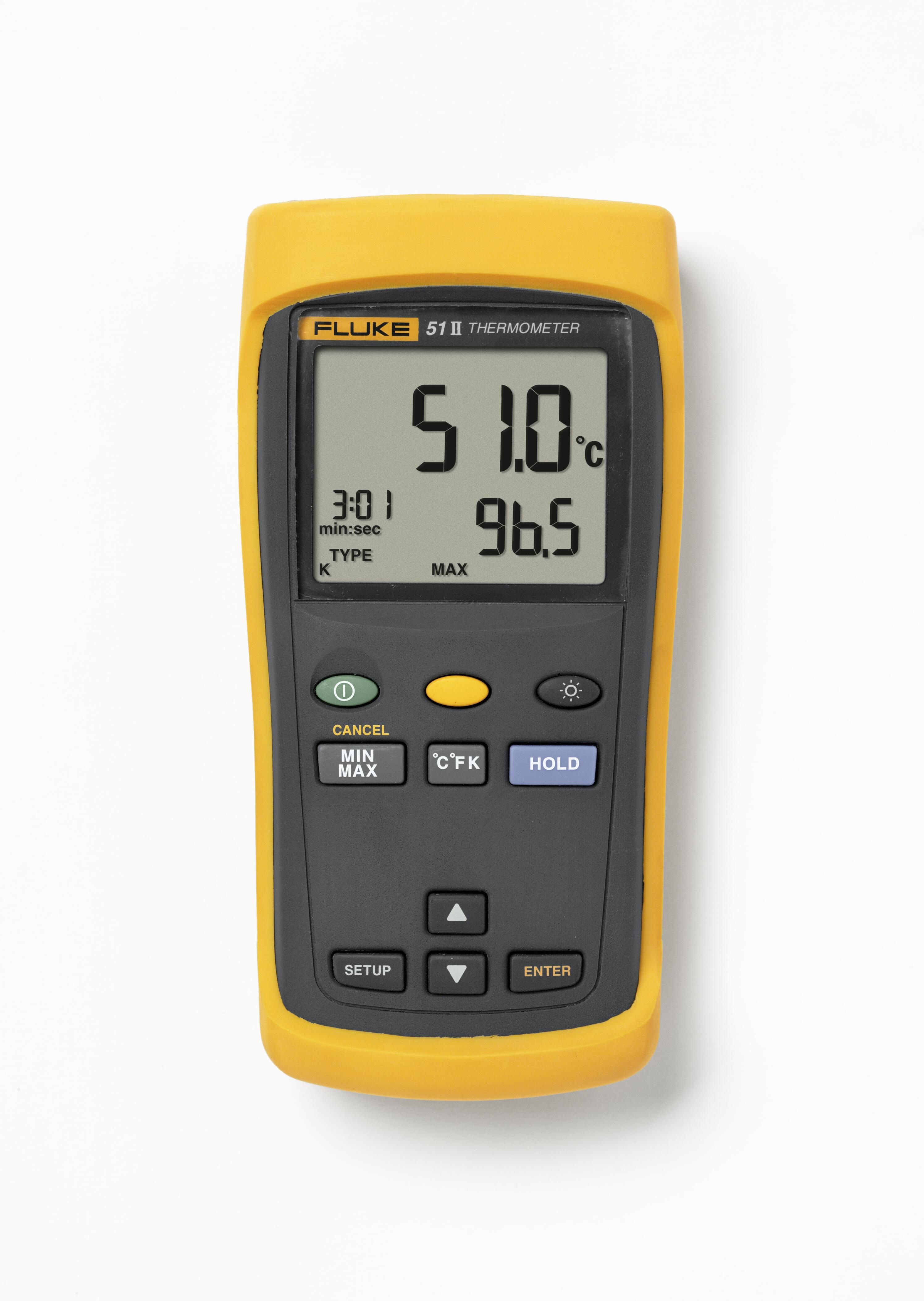 Fluke 51 II handheld digitale probe-thermometer - F 51 2 02b h - 20193427