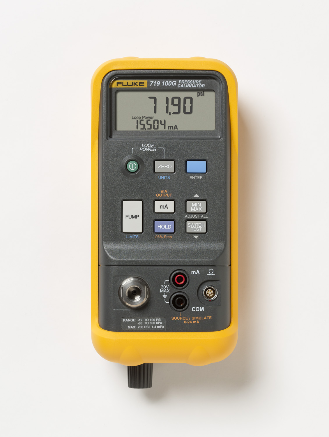 Fluke Elektrische drukkalibrator (2 bar) - F 719 01a c - 20011555