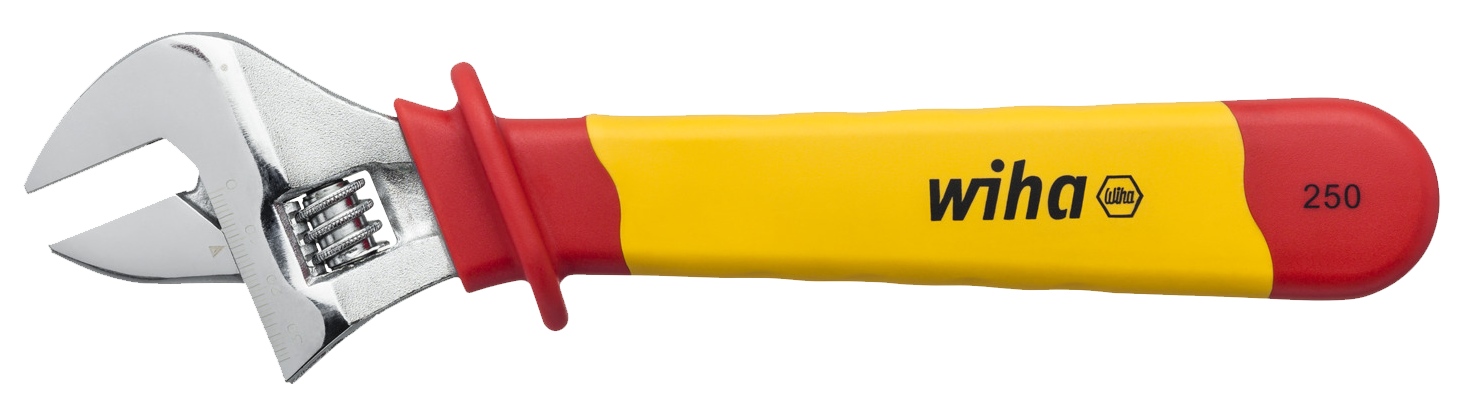WIHA Verstelbare Moersleutel Electric 1000V VDE 5590NA 250mm - F98419f6 15c8 4e67 a1f0 a06bac4e9797 - 20014242