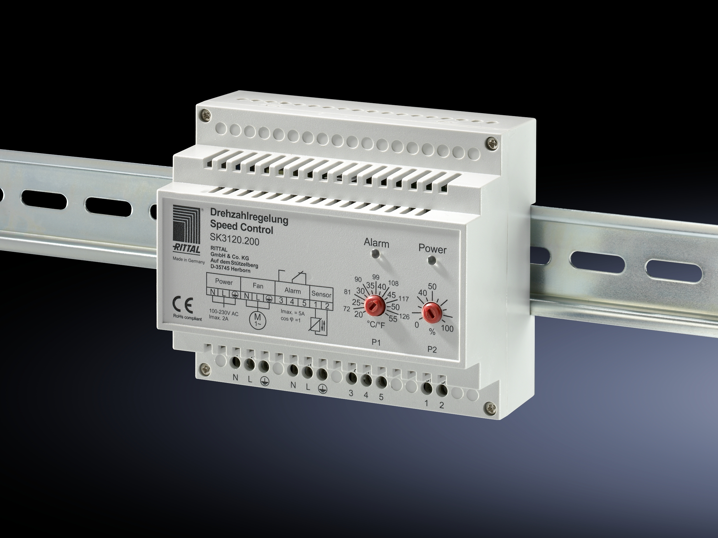RITTAL sk toerentalregeling b160xh90xl113 3120.200 - Fri100104095 - 1524419