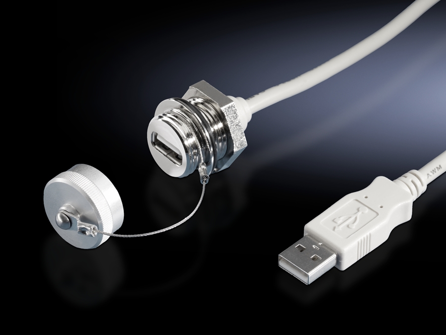 Rittal SZ USB-verleng 1m bouwvorm A wandaansl - Fri100568995 - 20132646