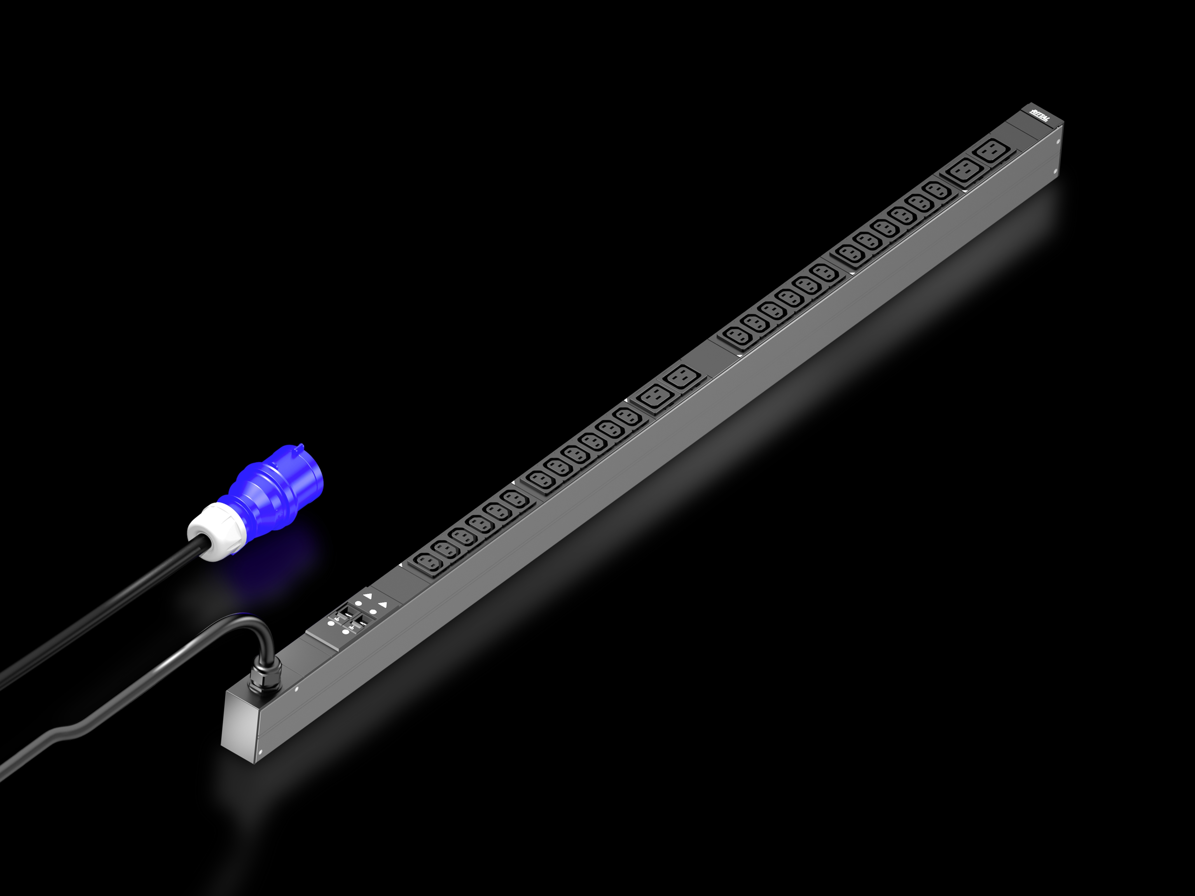 Rittal PDU Basic 32A/1F CEE 24xC13 / 4xC19 - Fri191444895 - 20135814