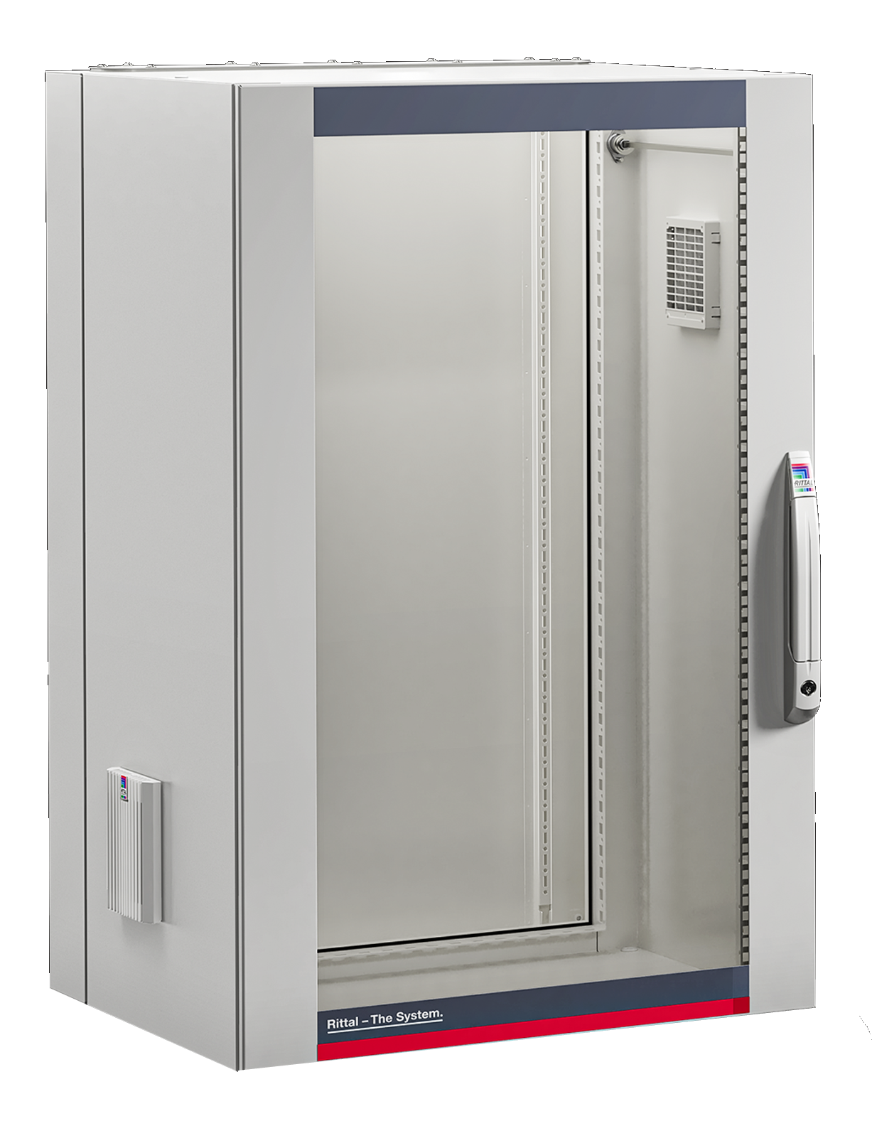 Rittal AX Wandbehuizing,3-del, 9U, D573 sparing - Fri250421595 - 20132390