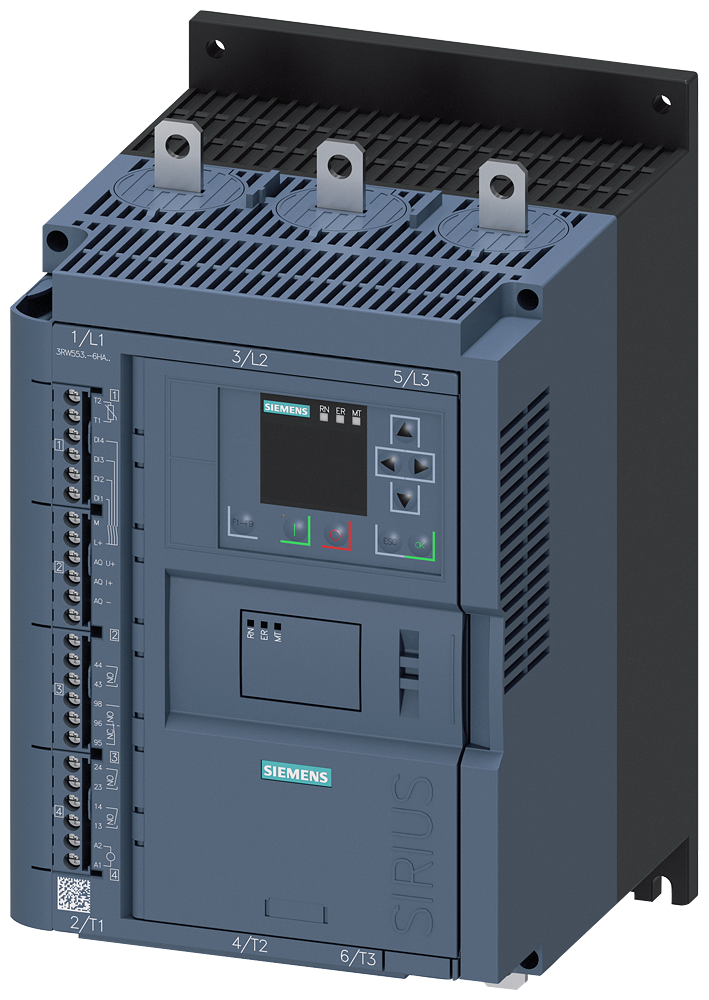 SIEMENS softstarter 200-690V 143A 3RW5535-6HA16 - G ic03 xx 24199p - 11005743